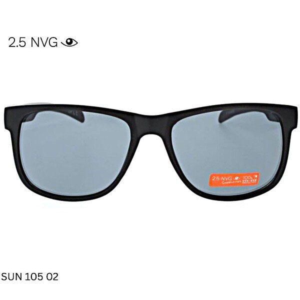 Durable black frame sunglasses with ergonomic temples for everyday comfort