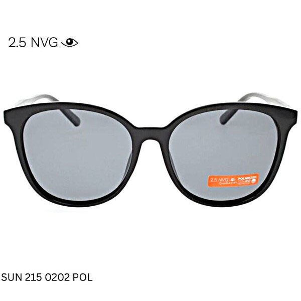 2.5 NVG SUN 215 0202 POL,Polarized sunglasses,Black frame sunglasses,UV protection eyewear,Stylish travel sunglasses